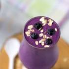 blueberry oat smoothies