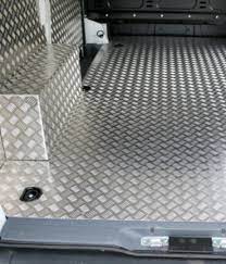 chequer plate flooring vehicle