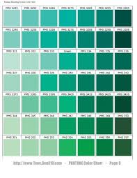 Pantone Color Chart Emerald Green Color Scheme For Foyer