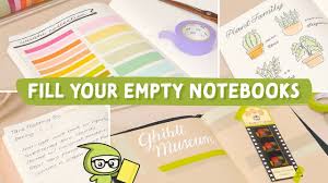 empty notebooks
