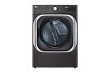 9.0 cu. ft. Wi-Fi Enabled Front Load Electric Dryer in Black Steel DLEX8900B LG