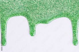 Green Glitter Sparkle Confetti