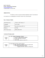 Sample Template of B Tech Computer Science Fresher Resume Sample with  Excellent   