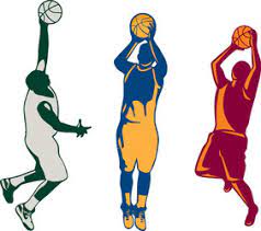 basketball shooting vector images over