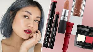 matte lip stains for blurred effect