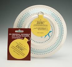 Large Plate Hangers Invisible Disc
