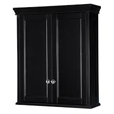 Product title iris 64 drawer parts cabinet, black average rating: Home Decorators Collection Haven 23 1 2 In W Bathroom Storage Wall Cabinet In Espresso Trew2428 The Home Depot