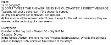 Our online 7th grade trivia quizzes can be adapted to suit your requirements for taking some of the top 7th grade quizzes. Quizzypedia On Twitter Question Of The Day Season 38 Day 3 14 Category Disney Https T Co Edx8sfqhqc Trivia Quiz Folktale Aladdin Princess Badroulbadour Animation Cartoon Film Adaptation Click On The Photo To Read The
