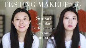 testing makeup sensai cellular