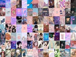 100pc anime wall collage kit lofi wall