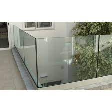 toughened glass railing at rs 1500 foot