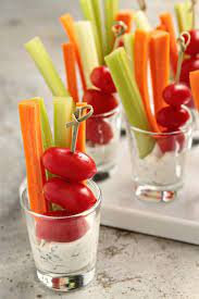 Core, quarter and slice pears lengthwise. Shot Glass Appetizers Recipes Eatwell101