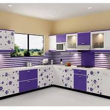 plastic pvc modular kitchen cupboards