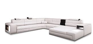 Bonded Leather Polaris Sectional Sofa