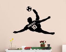 soccer wall decal