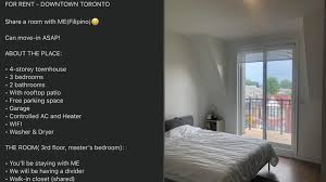 toronto tenant had no trouble finding a