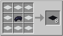 how to craft black carpet in minecraft