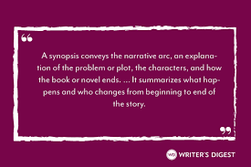 Learn How To Write A Synopsis Quick Easy Format Tips
