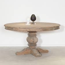 Your custom table will have a natural beauty that will be sure to bring in many compliments. Large Amaury Reclaimed Pine Round Dining Table Furniture La Maison Chic Luxury Interiors