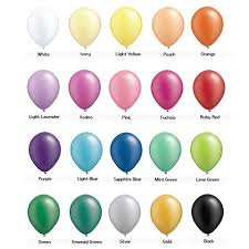 12in Pearl Color Plain Balloon 20colors Party Day