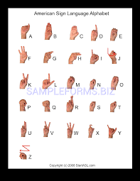 Preview Pdf American Sign Language Alphabet 1