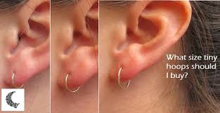 How To Measure Your Piercing For A Ring Hoop Earrings How