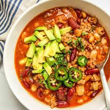 ground turkey chili this healthy table