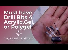 drill bits for acrylic gel or polygel