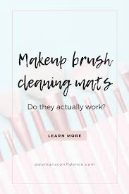 makeup brush cleaning mat