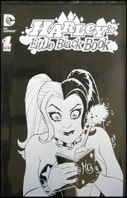 Harley quinn by karl kesel and terry dodson: Harley S Little Black Book 1 Variant Harley Quinn Cover J Scott Campbell In Unopened Polybag Dc Comics Back Issues G Mart Comics