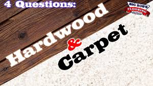 choosing carpet or hardwood