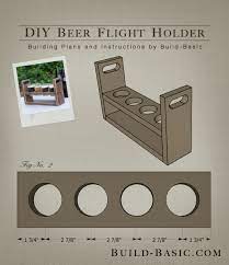 build a diy beer flight holder build