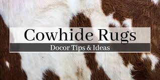 real cowhide rug living room ideas