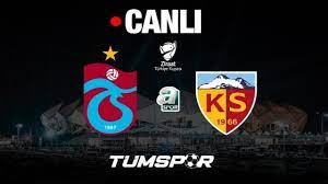 Trabzonspor Kayserispor maçı canlı izle | TS Kayseri Ziraat Türkiye Kupası  A Spor şifresiz yayın - Tüm Spor Haber