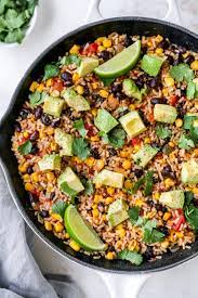 Mexican Brown Rice Easy gambar png