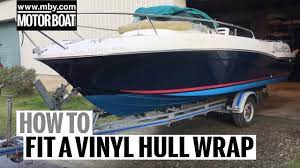 Some manufacturers have products that can be used for. How To Fit A Vinyl Hull Wrap Motor Boat Yachting Youtube