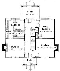 Center Hall Colonial House Plans