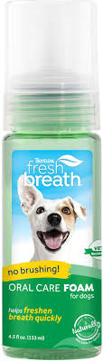 tropiclean fresh breath care dog