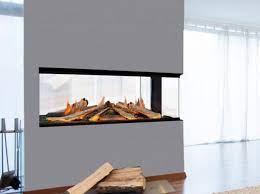 electric room divider fireplace with 3