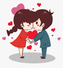 valentine s day cute little couple png