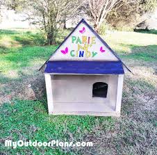 Diy Outdoor Cat House Myoutdoorplans