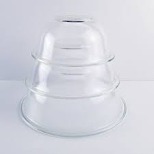 Pyrex Corning Ny Clear Glass Mixing