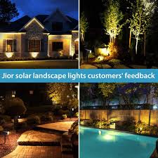jior solar landscape spotlights outdoor
