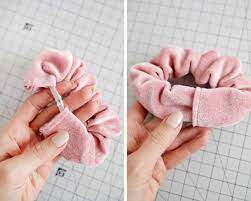 make your own bow scrunchie a