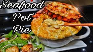 seafood pot pie easy and delicious