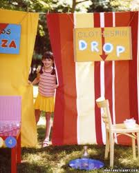 how to throw a kids carnival party