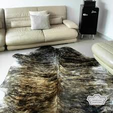 100 genuine leather cowhide rug in