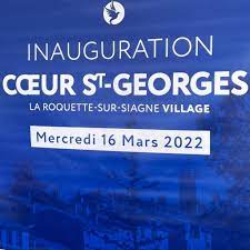 Inauguration de « Cœur Saint Georges » à la Roquette sur Siagne - Jérôme  Viaud