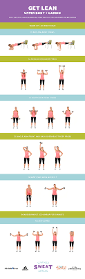 get lean upper body cardio workout