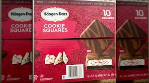 Candy cane cookies are a christmas tradition around here. The Popular Haagen Dazs Cookie Squares At Costco